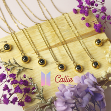 Load image into Gallery viewer, BTS Army Memory Necklace By Shop Callie (Pre order)